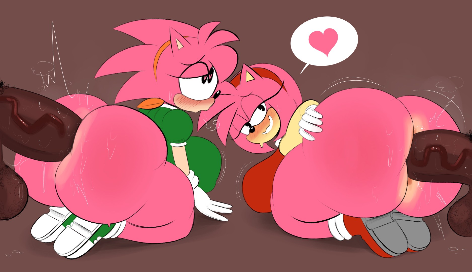 sega sonic series sonic the hedgehog series amy rose classic amy rose